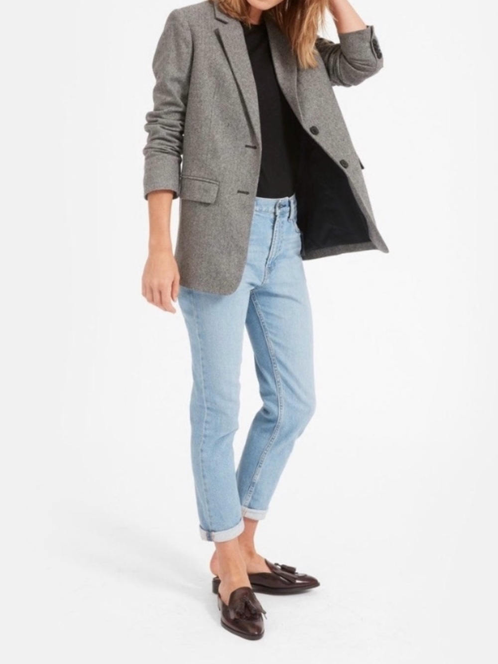 Everlane light blue Boy Friend denim jeans 25 regular